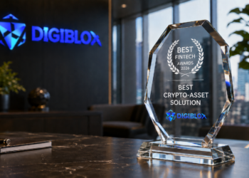 DigiBlox recognized as the Best Crypto-Asset Solution 2026 for enterprise crypto-asset processing and digital asset management.