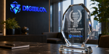 DigiBlox recognized as the Best Crypto-Asset Solution 2026 for enterprise crypto-asset processing and digital asset management.