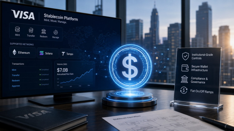 Visa Builds an Institutional Gateway for Stablecoin Finance